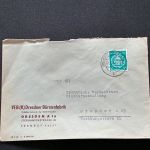 10 Belege DDR, Dienstpost (A), Bedarf, Geschäfts- und Behördenpost (OJM3555)