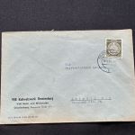 10 Belege DDR, Dienstpost (A), Bedarf, Geschäfts- und Behördenpost (OJM3556)
