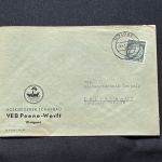 10 Belege DDR, Dienstpost (A), Bedarf, Geschäfts- und Behördenpost (OJM3557)