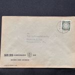10 Belege DDR, Dienstpost (A), Bedarf, Geschäfts- und Behördenpost (OJM3559)