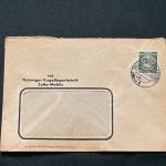 10 Belege DDR, Dienstpost (A), Bedarf, Geschäfts- und Behördenpost (OJM3560)