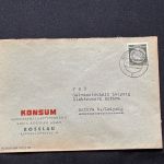 10 Belege DDR, Dienstpost (A), Bedarf, Geschäfts- und Behördenpost (OJM3560)
