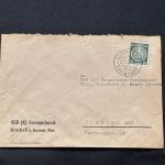 10 Belege DDR, Dienstpost (A), Bedarf, Geschäfts- und Behördenpost (OJM3561)