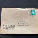 10 Belege DDR, Dienstpost (A), Bedarf, Geschäfts- und Behördenpost (OJM3561)