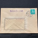 10 Belege DDR, Dienstpost (A), Bedarf, Geschäfts- und Behördenpost (OJM3562)