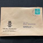 10 Belege DDR, Dienstpost (A), Bedarf, Geschäfts- und Behördenpost (OJM3562)