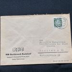 10 Belege DDR, Dienstpost (A), Bedarf, Geschäfts- und Behördenpost (OJM3564)