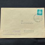 10 Belege DDR, Dienstpost (A), Bedarf, Geschäfts- und Behördenpost (OJM3564)