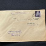 10 Belege DDR, Dienstpost (A), Bedarf, Geschäfts- und Behördenpost (OJM3565)