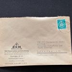 10 Belege DDR, Dienstpost (A), Bedarf, Geschäfts- und Behördenpost (OJM3565)