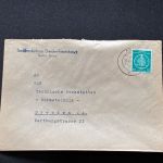10 Belege DDR, Dienstpost (A), Bedarf, Geschäfts- und Behördenpost (OJM3565)