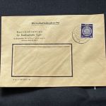 10 Belege DDR, Dienstpost (A), Bedarf, Geschäfts- und Behördenpost (OJM3566)