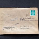 10 Belege DDR, Dienstpost (A), Bedarf, Geschäfts- und Behördenpost (OJM3566)