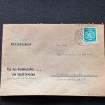 10 Belege DDR, Dienstpost (A), Bedarf, Geschäfts- und Behördenpost (OJM3566)