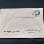 10 Belege DDR, Dienstpost (A), Bedarf, Geschäfts- und Behördenpost (OJM3567)