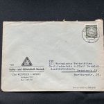 10 Belege DDR, Dienstpost (A), Bedarf, Geschäfts- und Behördenpost (OJM3568)