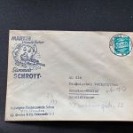 10 Belege DDR, Dienstpost (A), Bedarf, Geschäfts- und Behördenpost (OJM3569)