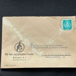 10 Belege DDR, Dienstpost (A), Bedarf, Geschäfts- und Behördenpost (OJM3569)