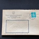 10 Belege DDR, Dienstpost (A), Bedarf, Geschäfts- und Behördenpost (OJM3569)
