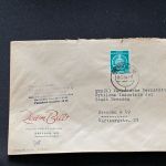10 Belege DDR, Dienstpost (A), Bedarf, Geschäfts- und Behördenpost (OJM3569)