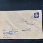 10 Belege DDR, Dienstpost (A), Bedarf, Geschäfts- und Behördenpost (OJM3570)
