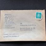 10 Belege DDR, Dienstpost (A), Bedarf, Geschäfts- und Behördenpost (OJM3570)