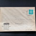 10 Belege DDR, Dienstpost (A), Bedarf, Geschäfts- und Behördenpost (OJM3570)