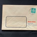 10 Belege DDR, Dienstpost (A), Bedarf, Geschäfts- und Behördenpost (OJM3571)