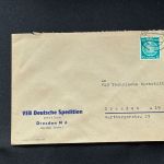 10 Belege DDR, Dienstpost (A), Bedarf, Geschäfts- und Behördenpost (OJM3571)