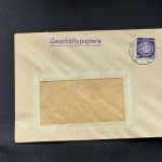 10 Belege DDR, Dienstpost (A), Bedarf, Geschäfts- und Behördenpost (OJM3572)