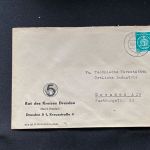 10 Belege DDR, Dienstpost (A), Bedarf, Geschäfts- und Behördenpost (OJM3572)