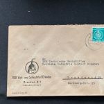 10 Belege DDR, Dienstpost (A), Bedarf, Geschäfts- und Behördenpost (OJM3572)
