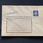 10 Belege DDR, Dienstpost (A), Bedarf, Geschäfts- und Behördenpost (OJM3573)