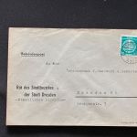 10 Belege DDR, Dienstpost (A), Bedarf, Geschäfts- und Behördenpost (OJM3573)