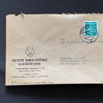 10 Belege DDR, Dienstpost (A), Bedarf, Geschäfts- und Behördenpost (OJM3576)