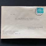10 Belege DDR, Dienstpost (A), Bedarf, Geschäfts- und Behördenpost (OJM3576)