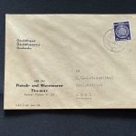 10 Belege DDR, Dienstpost (A), Bedarf, Geschäfts- und Behördenpost (OJM3577)