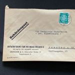 10 Belege DDR, Dienstpost (A), Bedarf, Geschäfts- und Behördenpost (OJM3578)