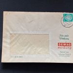 10 Belege DDR, Dienstpost (A), Bedarf, Geschäfts- und Behördenpost (OJM3578)