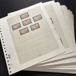 Vordruckblätter Lindner T-System, 18 Ringe, Bund, Jahre 1995-1999, gebraucht