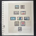 Vordruckblätter Lindner T-System, 18 Ringe, Bund, Jahre 1995-1999, gebraucht