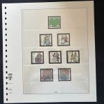 Vordruckblätter Lindner T-System, 18 Ringe, Bund, Jahre 1990-1994, gebraucht