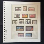 Vordruckblätter Lindner T-System, 18 Ringe, Bund, Jahre 1990-1994, gebraucht