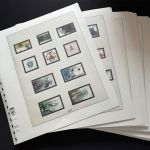 Vordruckblätter Lindner T-System, 18 Ringe, Bund, Jahre 2000-2004, gebraucht