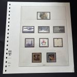 Vordruckblätter Lindner T-System, 18 Ringe, Bund, Jahre 2000-2004, gebraucht