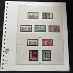Vordruckblätter Lindner T-System, 18 Ringe, Bund, Jahre 2012-2016, gebraucht