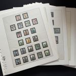 Vordruckblätter Lindner T-System, 18 Ringe, Bund, Jahre 1980-1989, gebraucht