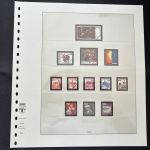 Vordruckblätter Lindner T-System, 18 Ringe, Bund, Jahre 1972-1979, gebraucht