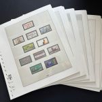 Vordruckblätter Lindner T-System, 18 Ringe, Bund, Jahre 1994-1999, gebraucht