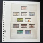 Vordruckblätter Lindner T-System, 18 Ringe, Bund, Jahre 1994-1999, gebraucht